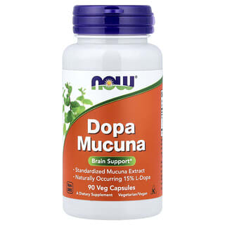 NOW Foods, Dopa Mucuna, 90 Veg Capsules