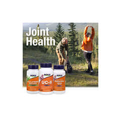 NOW Foods, UC-II Joint Health with Undenatured Type II Collagen, Ergänzungsmittel für die Gelenkgesundheit mit nicht denaturiertem Typ-II-Kollagen, 60 pflanzliche Kapseln