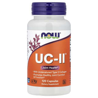NOW Foods, UC-II Joint Health，II 型胶原蛋白，120 粒素食胶囊