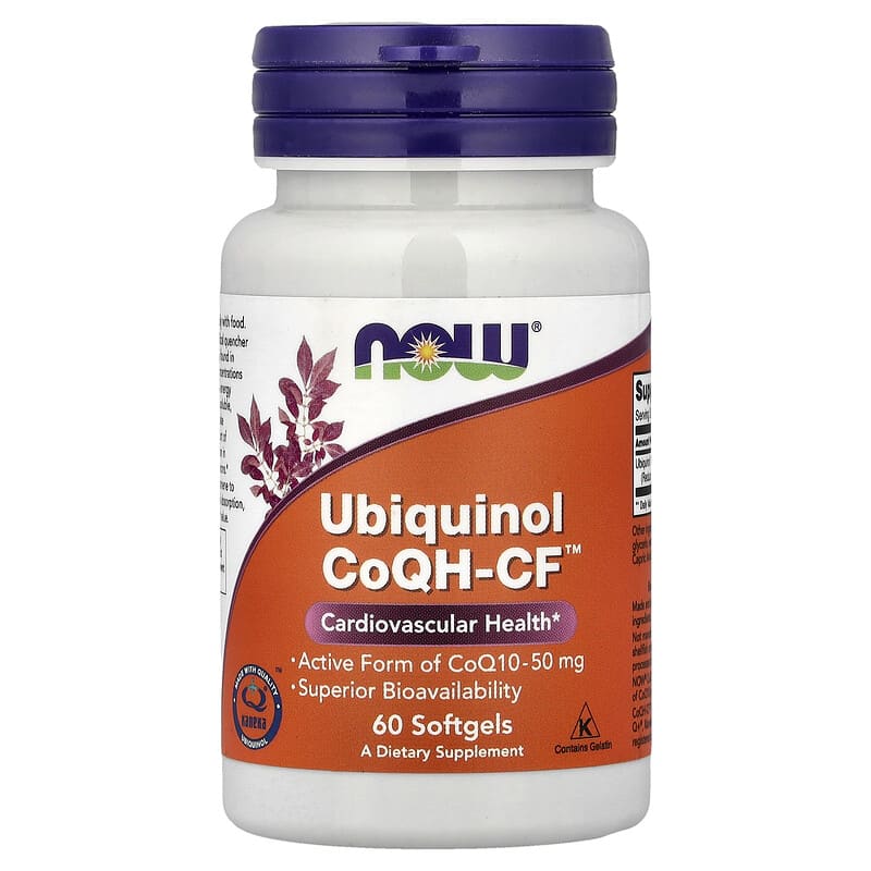 Now Foods, Ubiquinol, 100 Mg, 120 Capsule Molli, Testato In Laboratorio, Coenzima Q10, Senza Glutine, Senza Soia, Non OGM - Foto 14