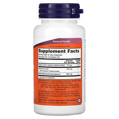 NOW Foods, Hyaluronic Acid, 50 mg, 60 Veg Capsules