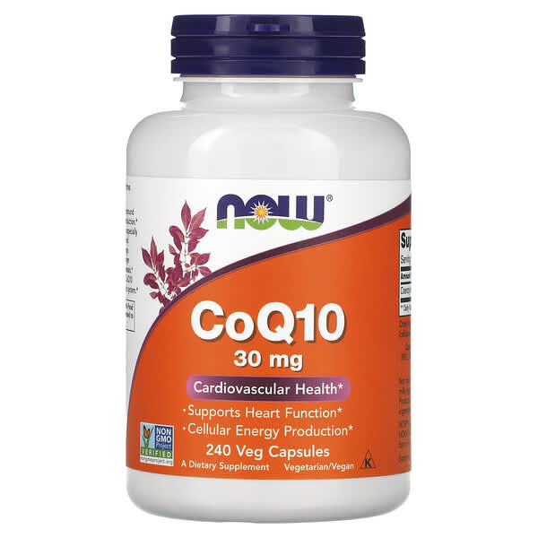 NOW Foods, CoQ10, 30 mg, 240 Veg Capsules