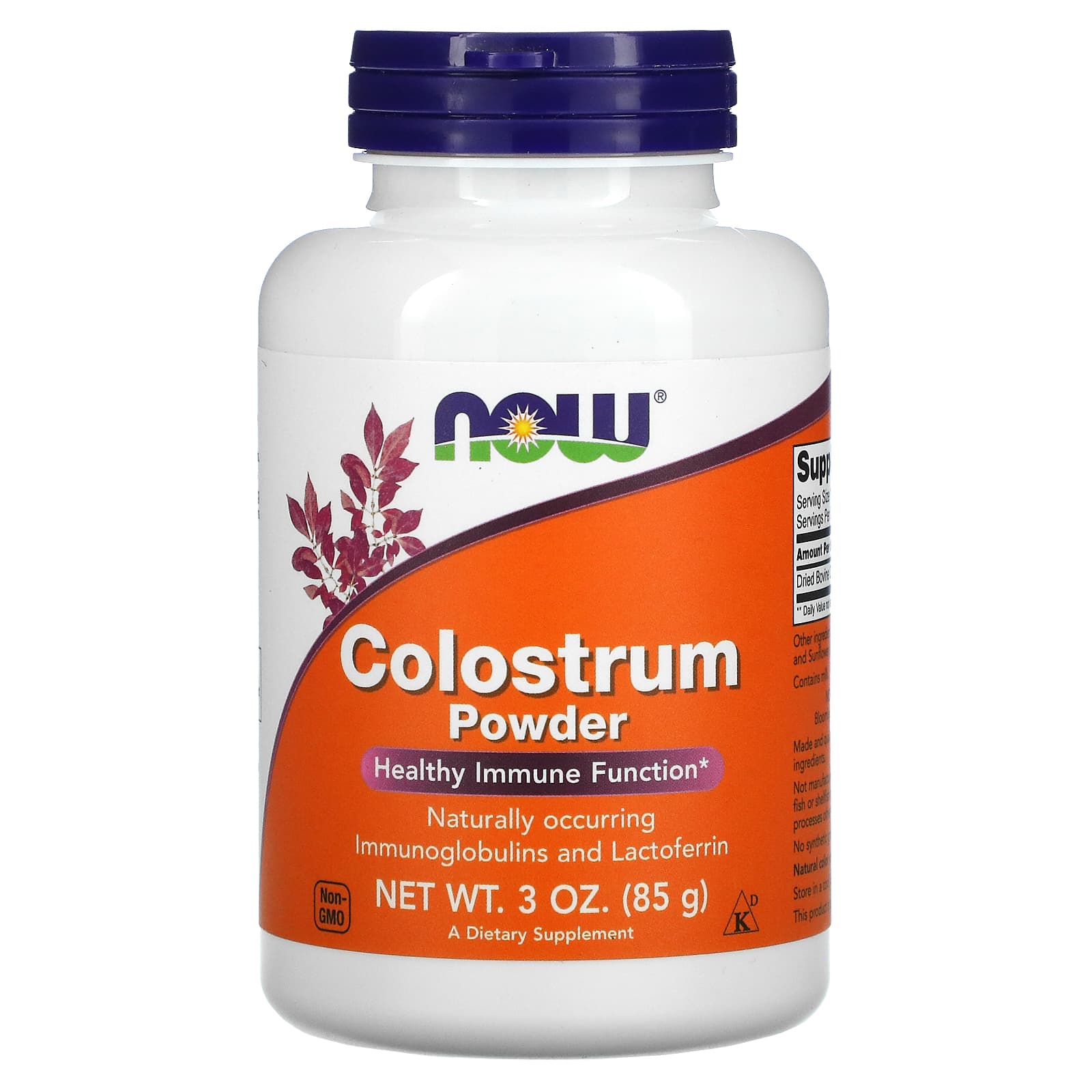 NOW Foods, Colostrum Powder, 3 oz (85 g)
