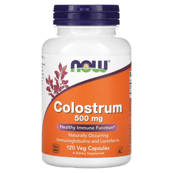 NOW Foods, Colostrum, 500 mg, 120 Veg Capsules