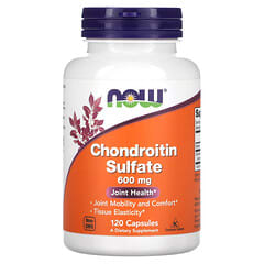 NOW Foods, Chondroitin Sulfate, 600 мг, 120 капсул