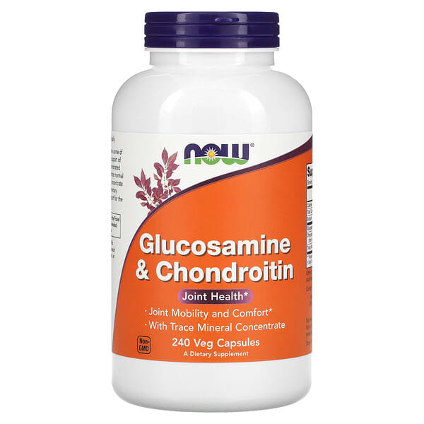 NOW Foods, Glucosamine & Chondroitin, 240 Veg Capsules