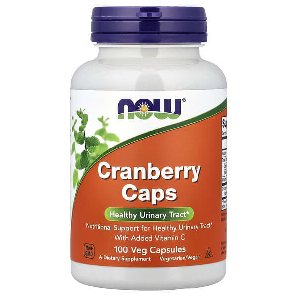 NOW Foods Cranberry Caps, 100 Veg Capsules