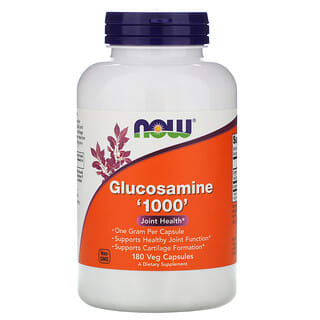 NOW Foods, Glucosamine '1000', 180 Veg Capsules