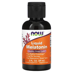 NOW Foods, Liquid Melatonin, 2 fl oz (59 ml)