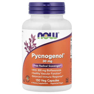 NOW Foods, Pycnogenol, 30 mg, 150 Veg Capsules
