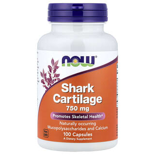 NOW Foods, Shark Cartilage, 750 mg, 100 Capsules