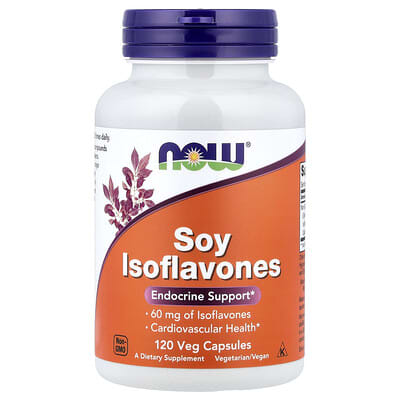 NOW Foods, Soy Isoflavones, 120 Veg Capsules NOW Foods, Soy Isoflavones, 120 Veg Capsules