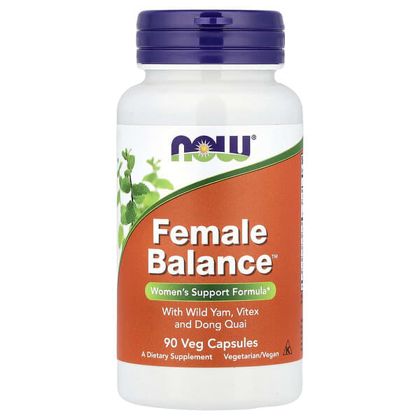 NOW Foods, Female Balance™, 90 Veg Capsules — product photo 1