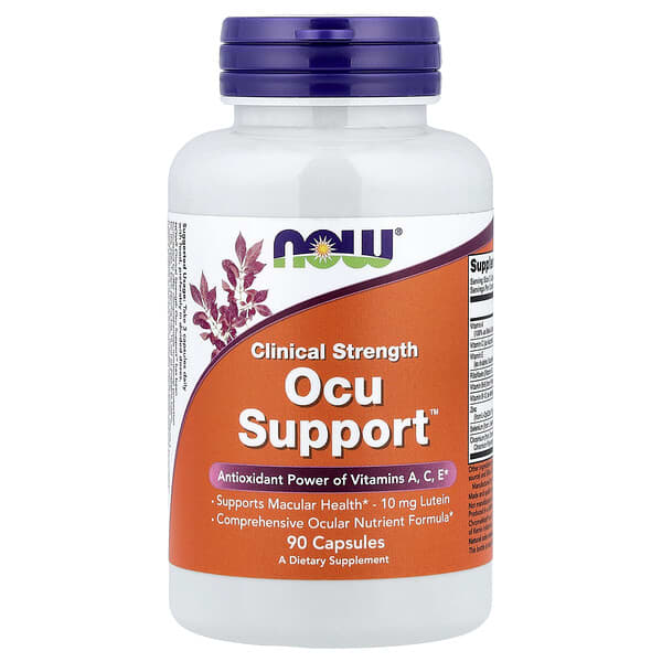 NOW Foods, Clinical Strength Ocu Support™, 캡슐 90정