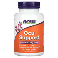 NOW Foods, Ocu Support，120 粒素食膠囊