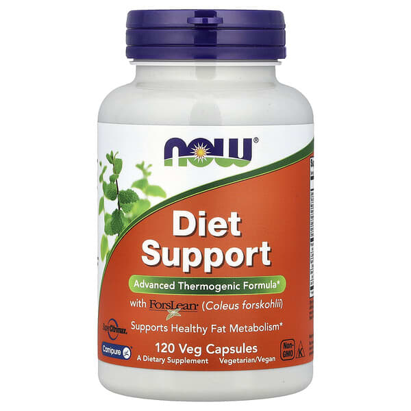 NOW Foods Diet Support, 120 Veg Capsules