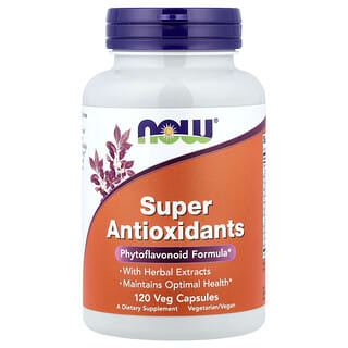 NOW Foods, Superantioxidanten, 120 plantaardige capsules
