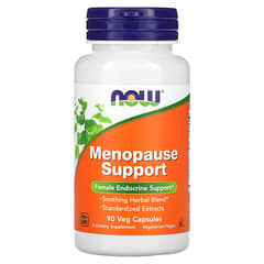 NOW Foods, Apoyo a la menopausia, 90 cápsulas vegetales