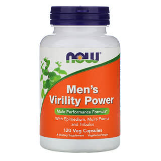 NOW Foods, Men's Virility Power, 120 Veg Capsules