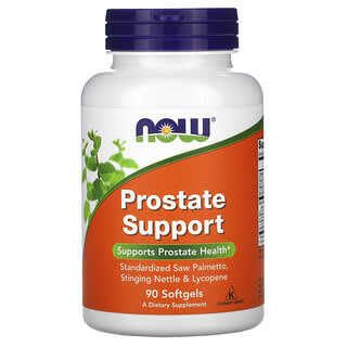 Now Foods, Auxílio para Próstata, 90 cápsulas gel