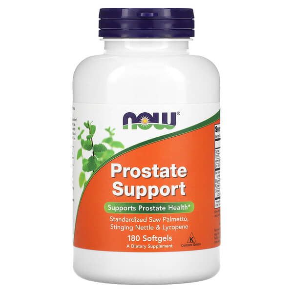 NOW Foods, Apoyo para la Próstata, 180 Cápsulas de Gel