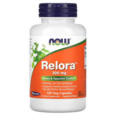 NOW Foods, Relora, 300 mg, 120 Cápsulas Vegetais