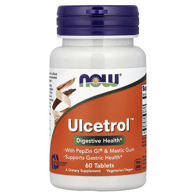 NOW Foods, Ulcetrol™, 60 Tablets