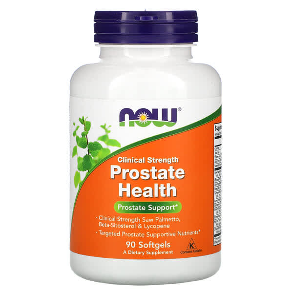 NOW Foods, Clinical Strength Prostate Health, 90 Softgels