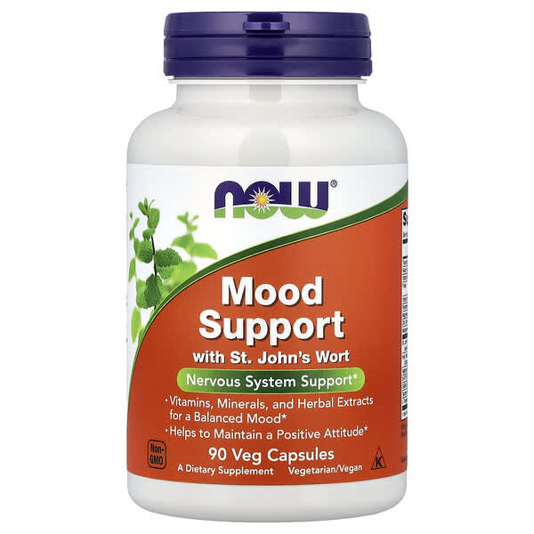 Mood Support with St. John's Wort, 90 Veg Capsules