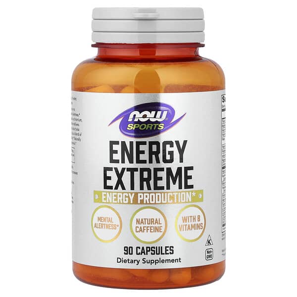 NOW Foods, Sports, Energy Extreme, 90 капсул