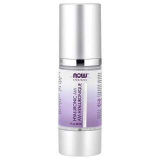 NOW Foods, Solutions, Hyaluronic Acid AM Moisturizer, 2 fl oz (59 ml)