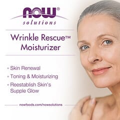 NOW Foods, Solutions, Wrinkle Rescue Moisturizer, 2 oz (57 g)