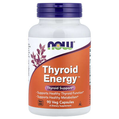 NOW Foods, Thyroid Energy™, 90 Vegetarian Capsules
