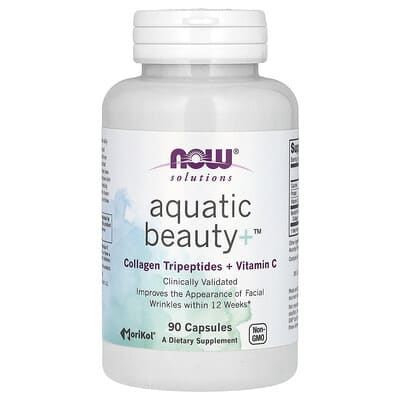 NOW Foods, Solutions, Water Beauty+, 90 Capsules