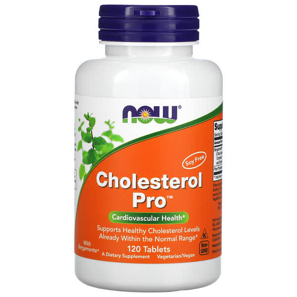 NOW Foods, Cholesterol Pro, 120 comprimés