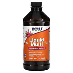 NOW Foods, Liquid Multi, Wildbeerengeschmack, 473 ml (16 fl. oz.)