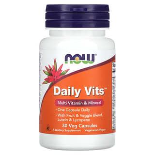 NOW Foods, Daily Vits, 30 Veg Capsules