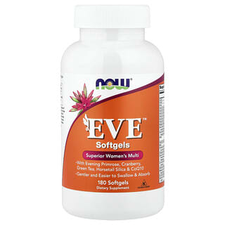 NOW Foods, EVE, превосходные мультивитамины для женщин, 180 капсул