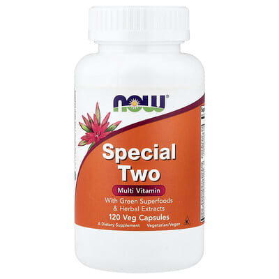NOW Foods, Special Two, Multivitamin, 120 Vegetarian Capsules