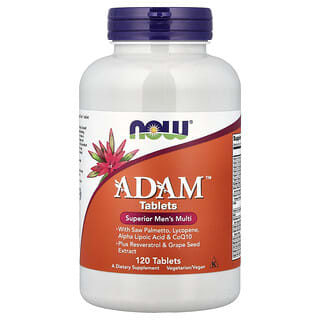 NOW Foods, ADAM, Superior Men's Multi, 120 Tablets