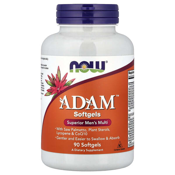 NOW Foods ADAM™, Superior Men's Multi, 90 Softgels