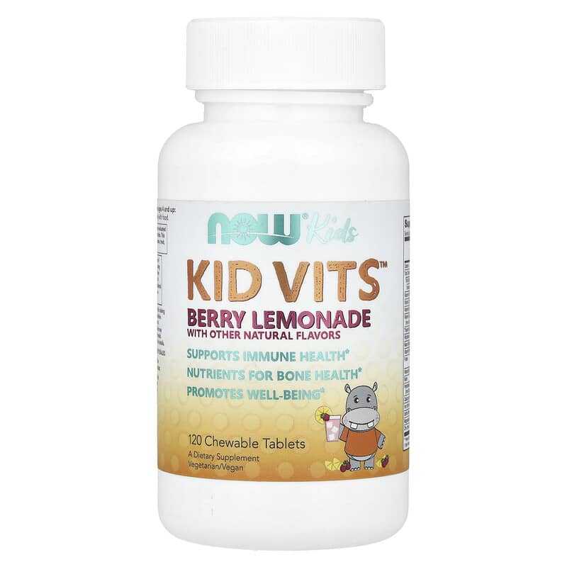 Kids, Kid Vits™, Beerenlimonade, 120 Kautabletten
