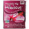Real Tea, Heavenly Hip Hibiscus, Caffeine Free, 24 Tea Bags, 1.7 oz (48 g)