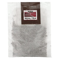 NOW Foods, Real Tea, Pau D'Arco, koffeinfrei, 24 Teebeutel, 1,7 oz (48 g)