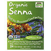 NOW Foods, Real Tea, Organic Senna, Caffeine-Free, 24 Tea Bags, 1.7 oz (48 g)