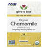 Organic Chamomile, Caffeine Free, 24 Tea Bags, 1.27 oz (36 g)