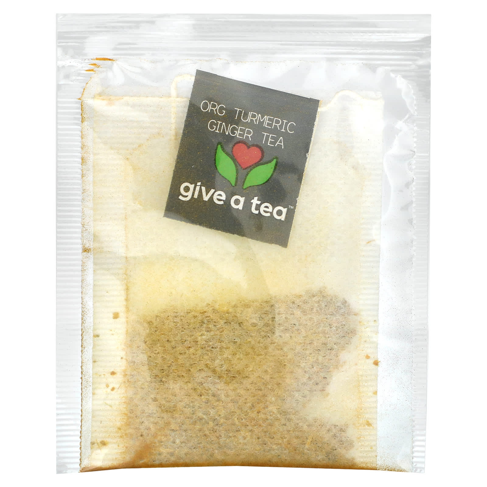 NOW Foods, Organic Turmeric Ginger, Caffeine Free , 24 Tea Bags, 1.7 oz