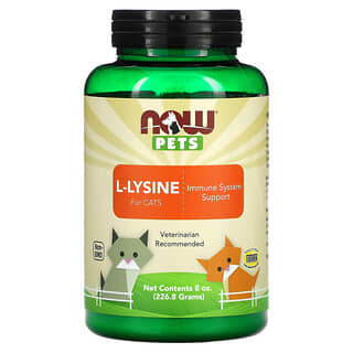 NOW Foods, Pets, L-Lysine for Cats, 8 oz (226.8 g)