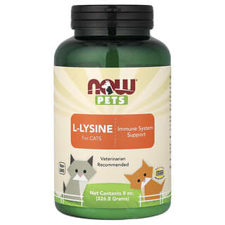 NOW Foods, Pets, L-Lysine for Cats, 8 oz (226.8 g)