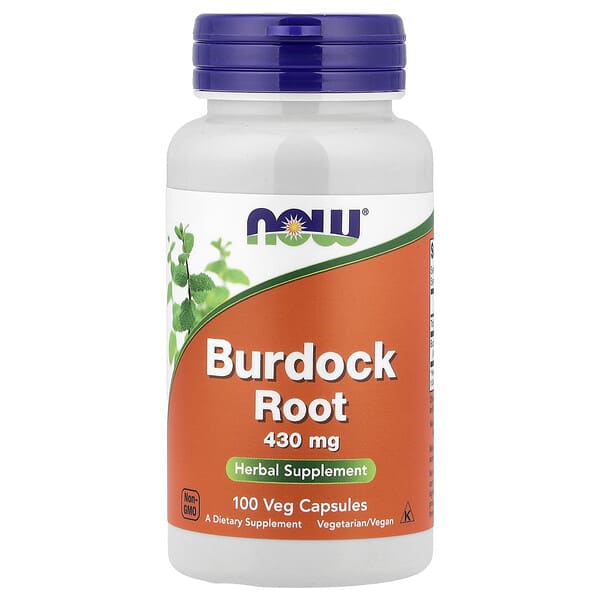 Burdock Root, 430 mg, 100 Veg Capsules